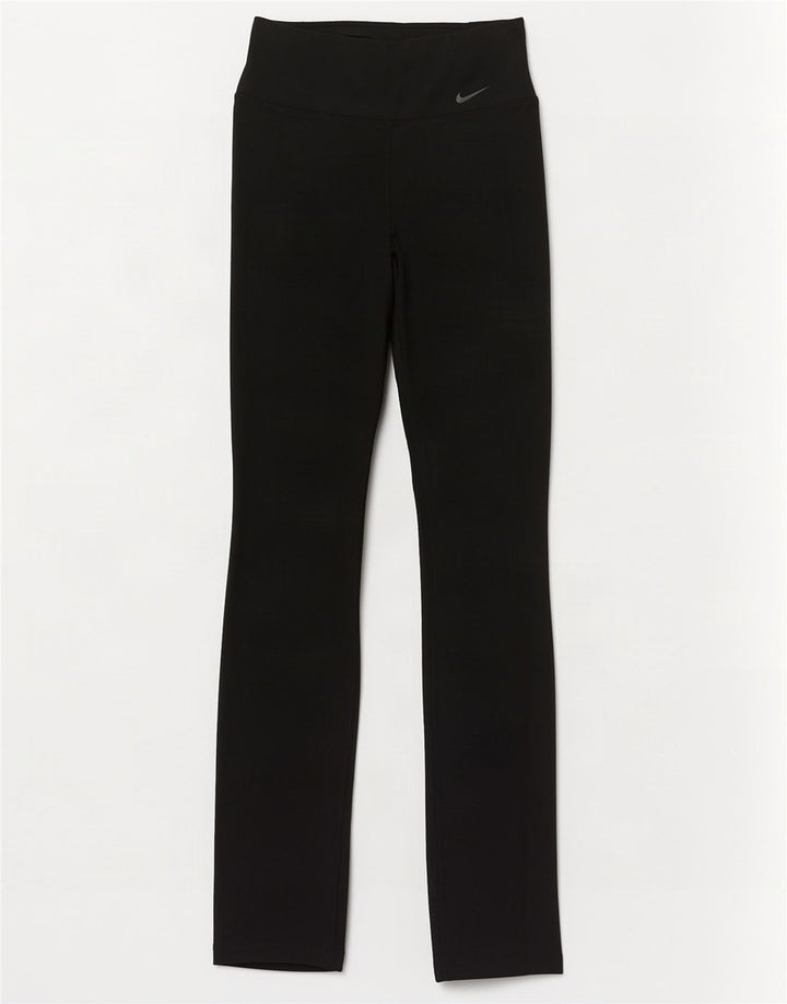 Damskie legginsy Nike Dri Fit UK 4 XS, czarny poliester