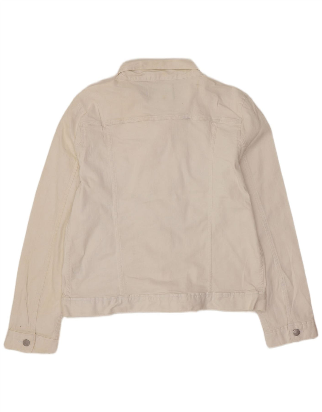 Damska kurtka dżinsowa Calvin Klein Jeans UK 18 XL, biała bawełna