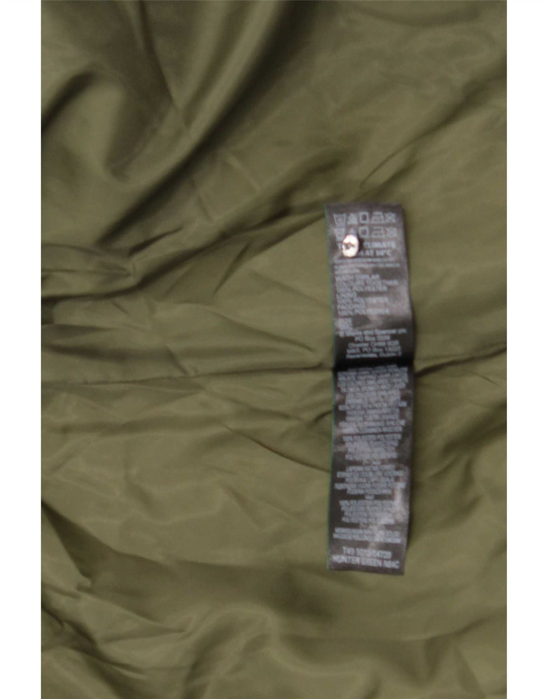 Marks & Spencer Damska kurtka z kapturem, oversize, wyściełana UK 10, mała, zielona