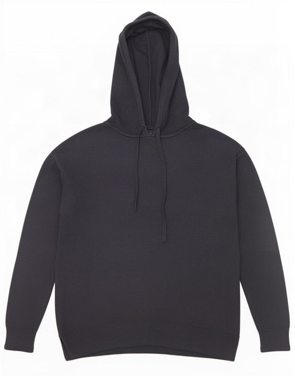 Marks & Spencer Damski sweter z kapturem UK 14 Średni granatowy akryl