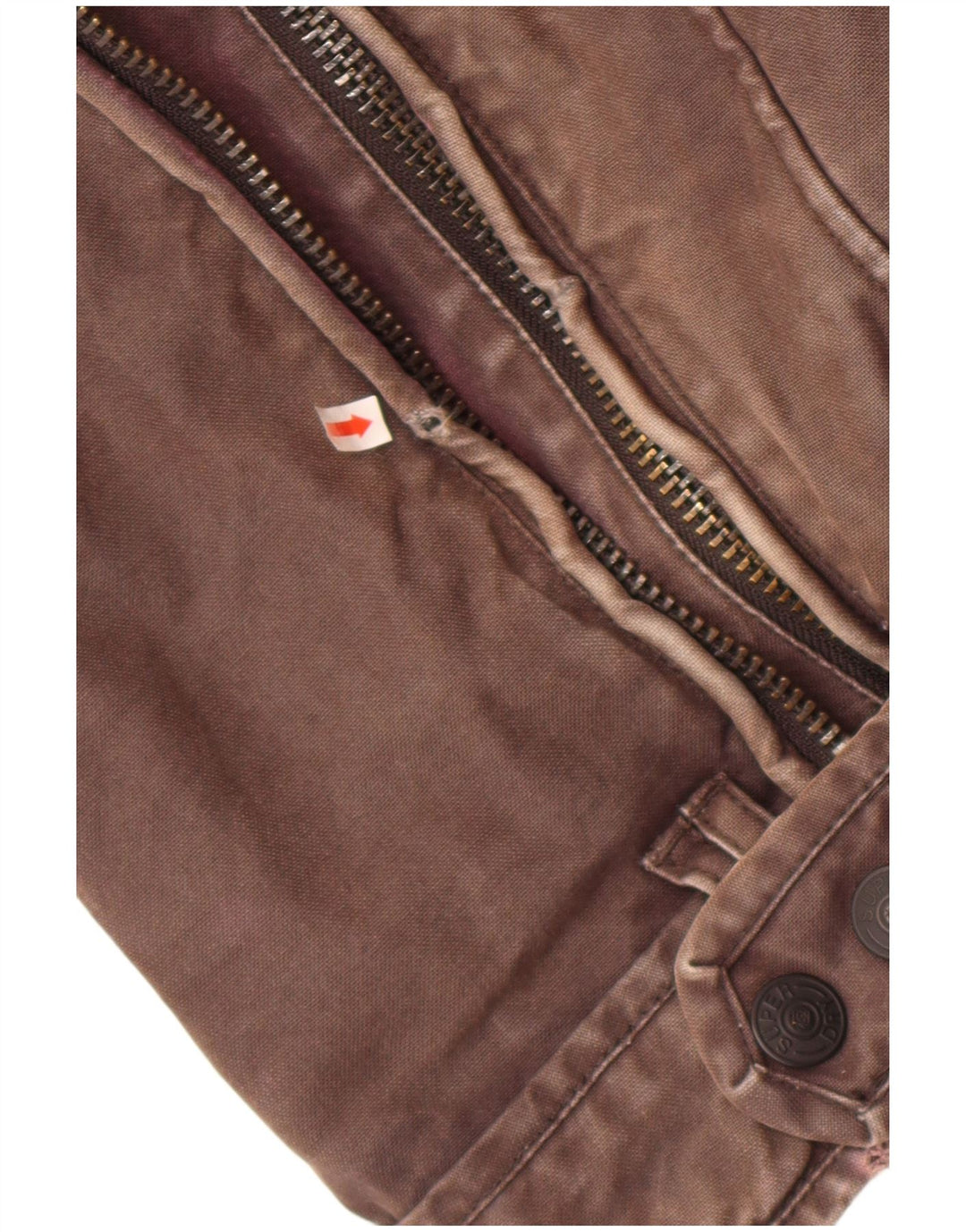 Męska kurtka użytkowa Superdry UK 40, duża, brązowa, bawełniana