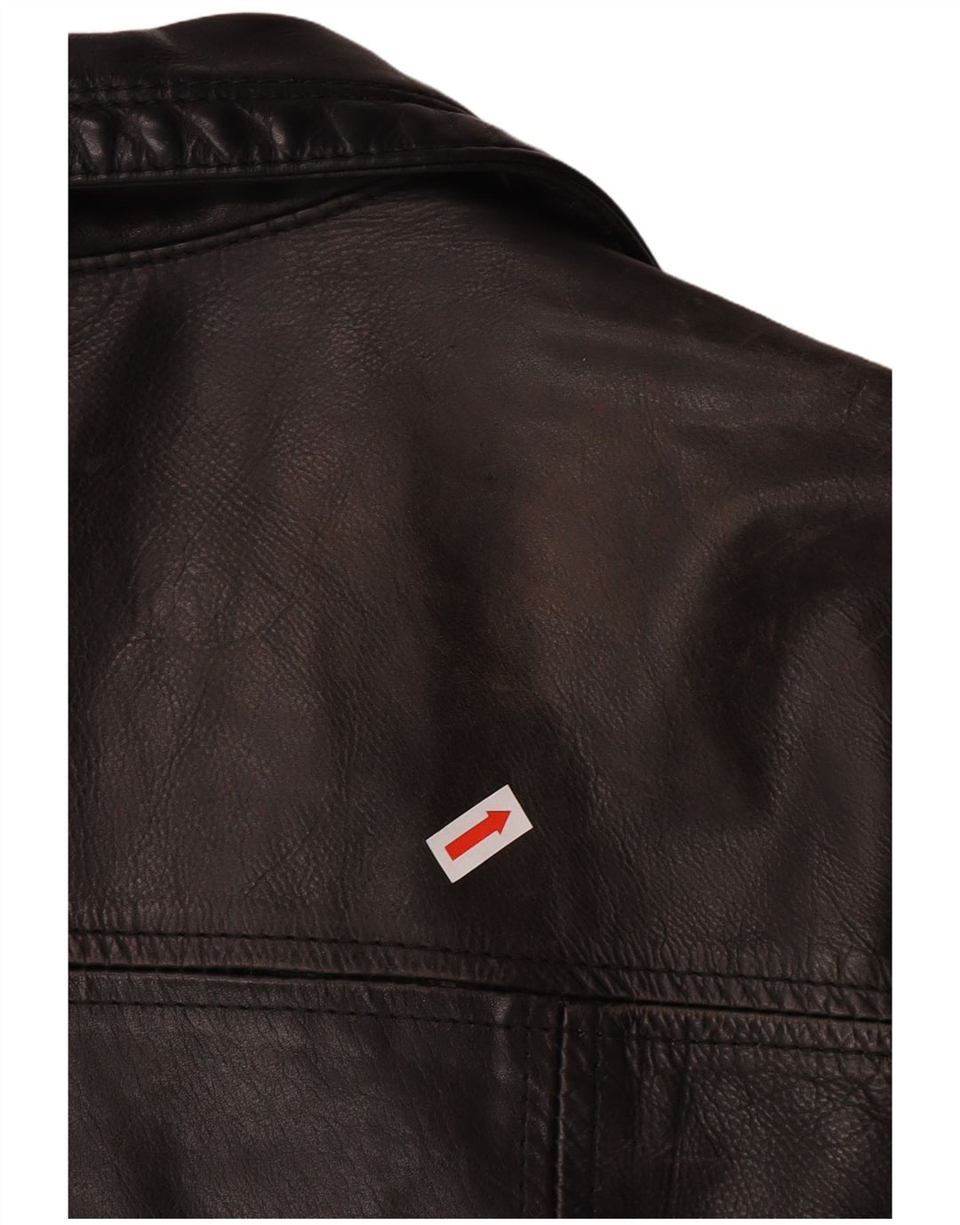 Damska kurtka skórzana DAKOTA UK 16, duża, czarna, skórzana, klasyczna