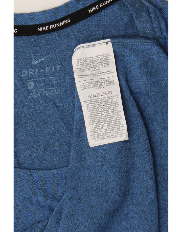 Męska kamizelka Nike Dri Fit Top XL, niebieski poliester