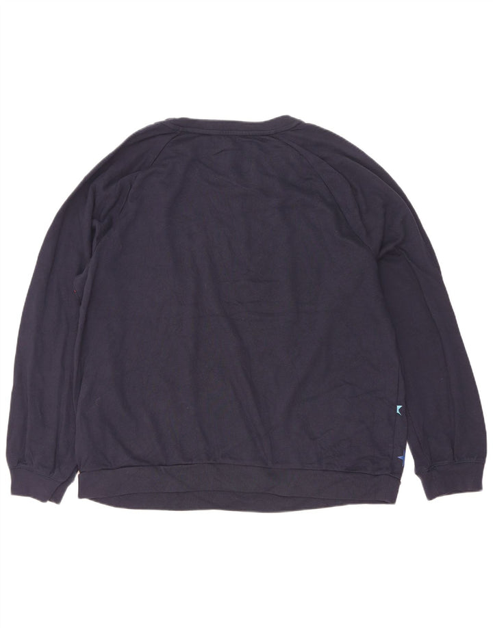 Damska bluza Gap z abstrakcyjnym wzorem, UK 18 XL, granatowa, bawełniana