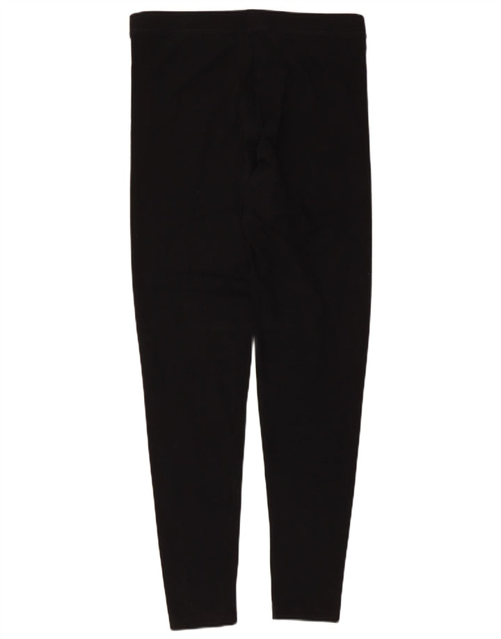 Legginsy damskie Marks & Spencer UK 12, średnie, czarne, bawełniane