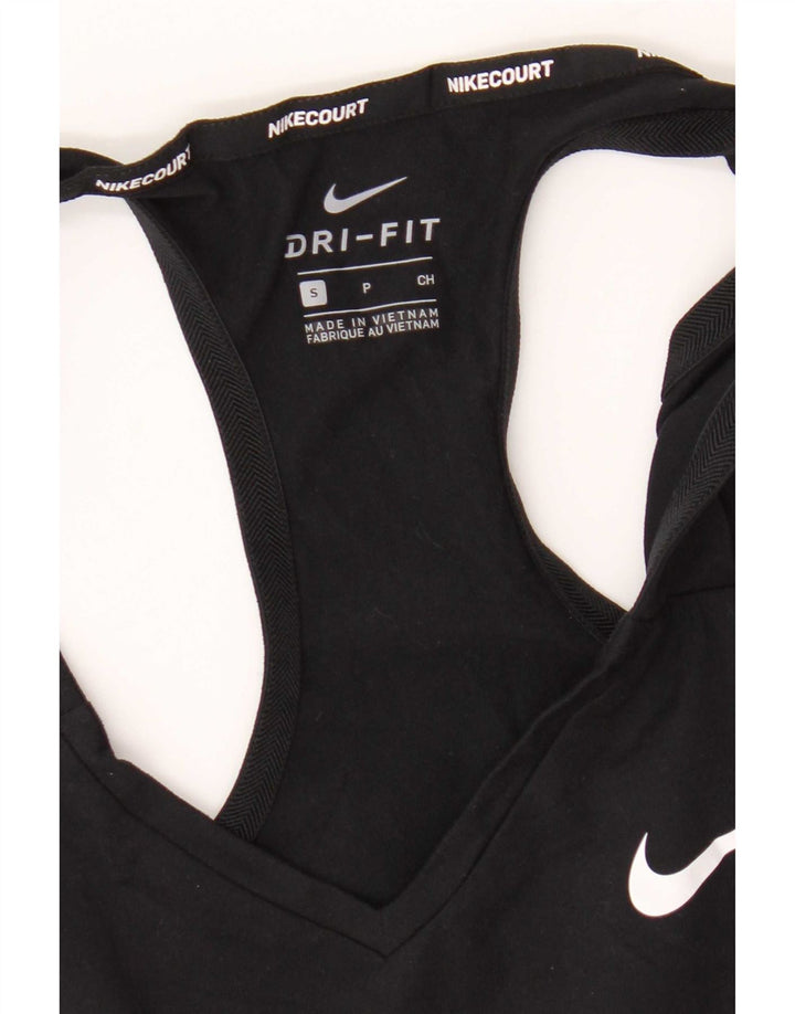 Damska kamizelka Nike Dri Fit Top UK 8, mała czarna