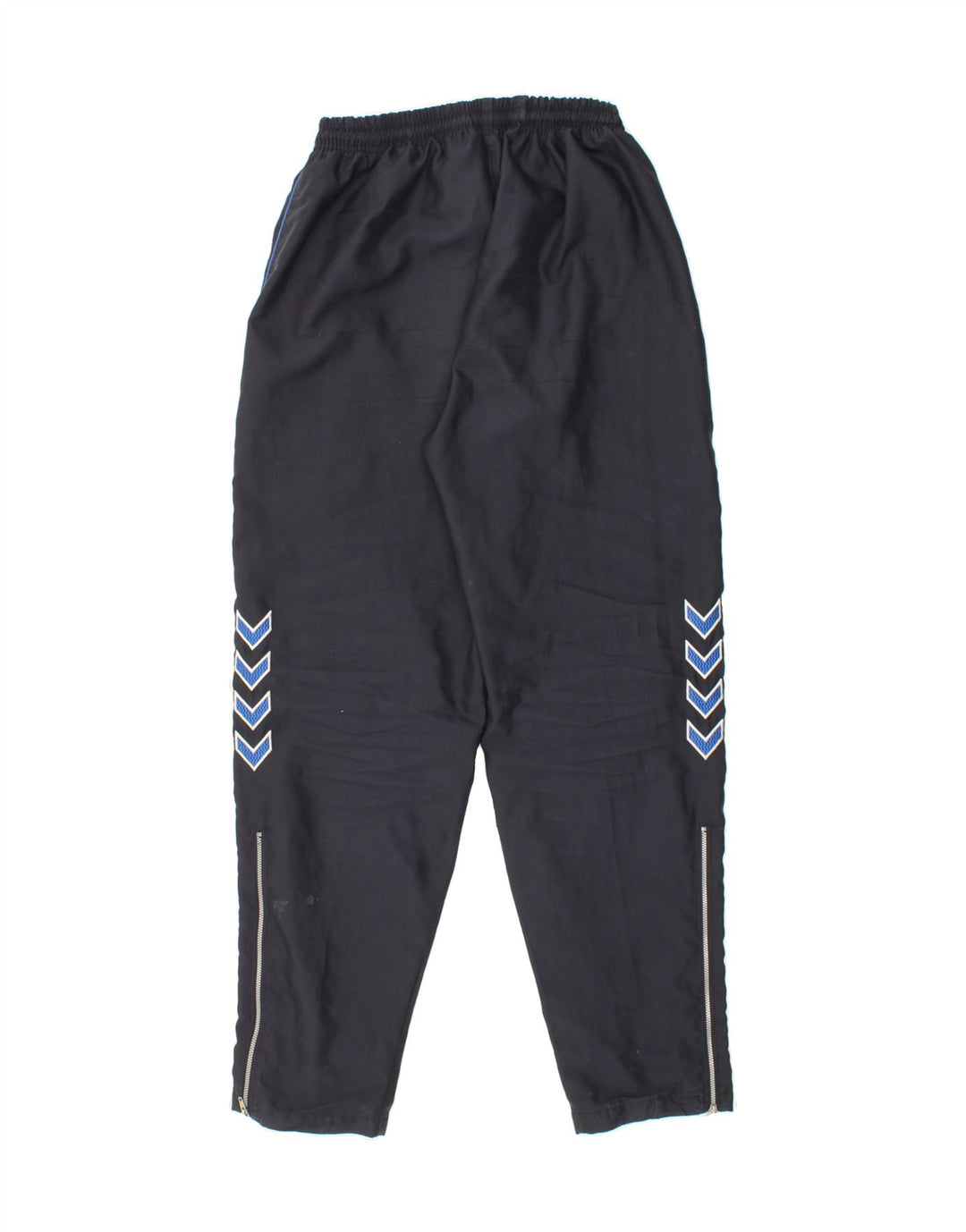 HUMMEL Mens Graphic Tracksuit Trousers Medium Navy Blue Vintage Hummel and Second-Hand Hummel from Messina Hembry 