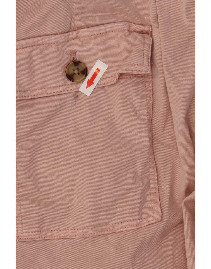 Spodnie dresowe Marks & Spencer Męskie Joggery UK 12 Medium W32 L24 Różowe