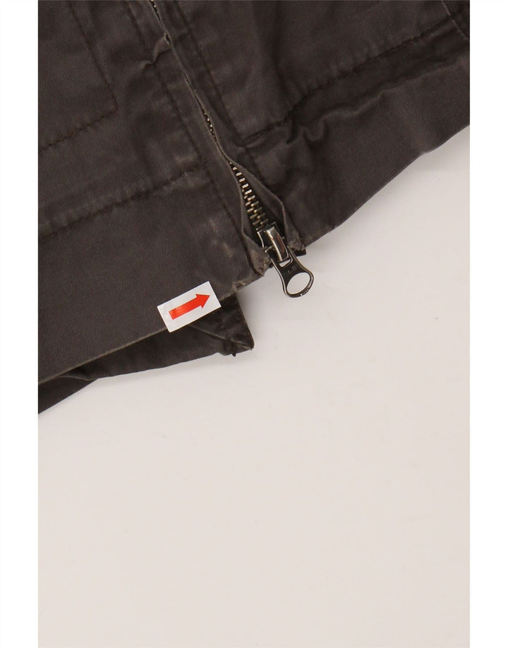 Damska kurtka bomberka BENCH UK 10, mała, brązowa, bawełniana