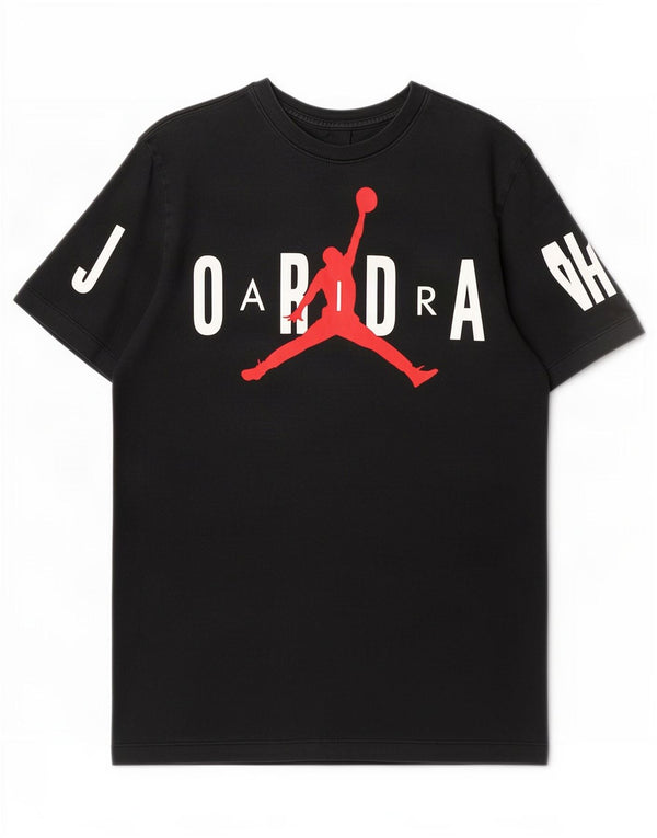 Męski T-shirt Jordan z grafiką, średni czarny, bawełniany