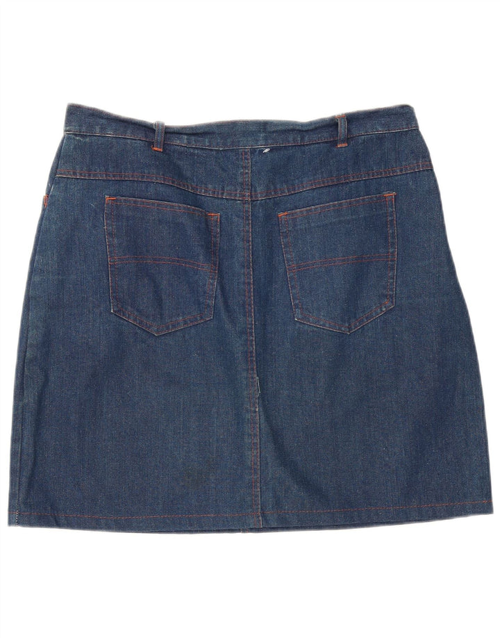 CHAMPION Womens Denim Skirt IT 44 Medium W32  Blue