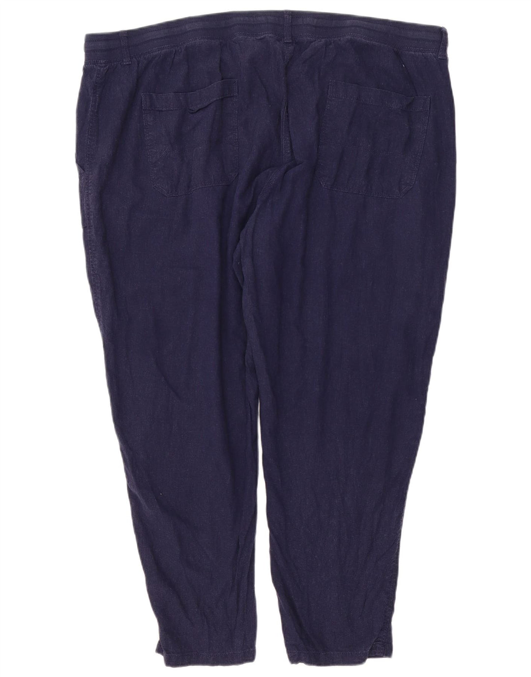 Spodnie damskie Marks & Spencer Slim Chino W46 L26 Granatowe