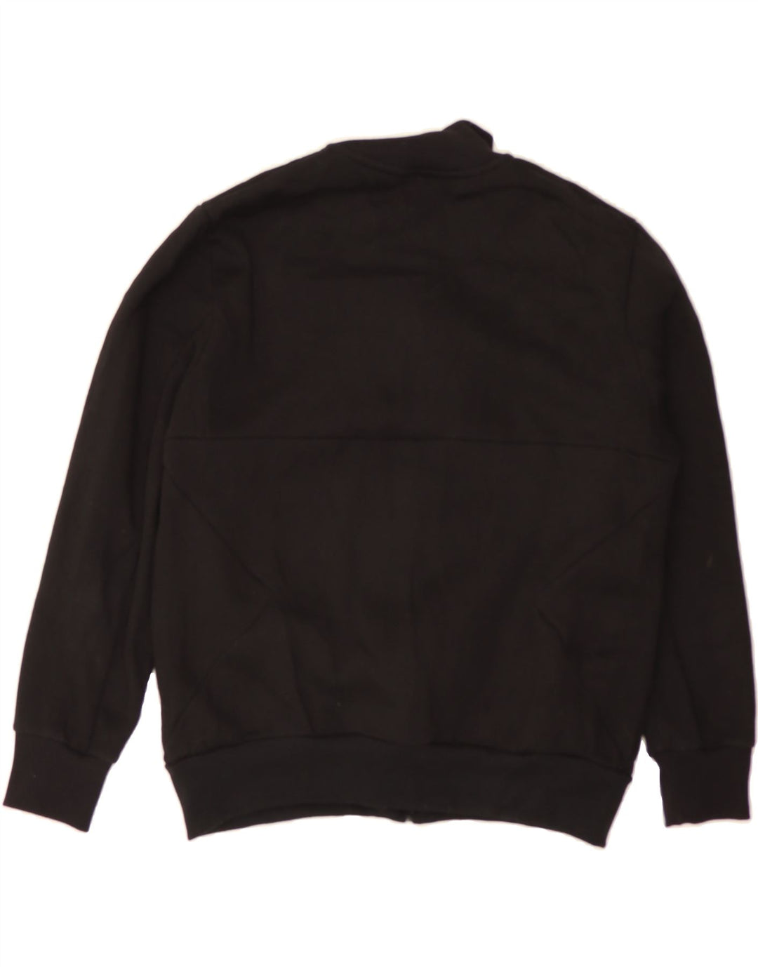 UMBRO Womens Tracksuit Top Jacket UK 14 Medium Black Cotton Vintage Umbro and Second-Hand Umbro from Messina Hembry 