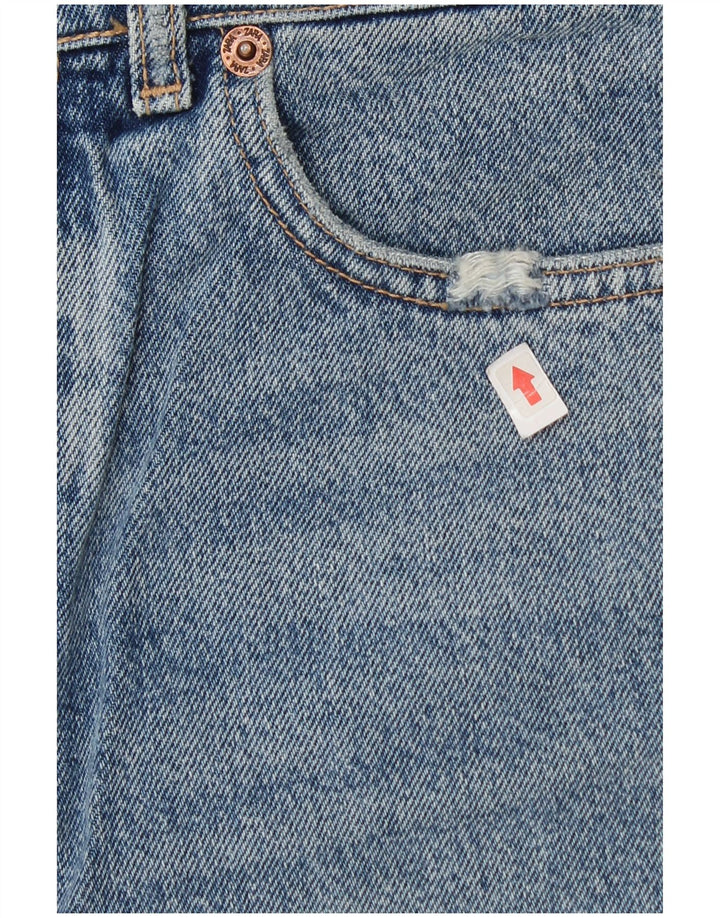 Damskie spodenki jeansowe Zara EU 38 Small W28 Niebieskie