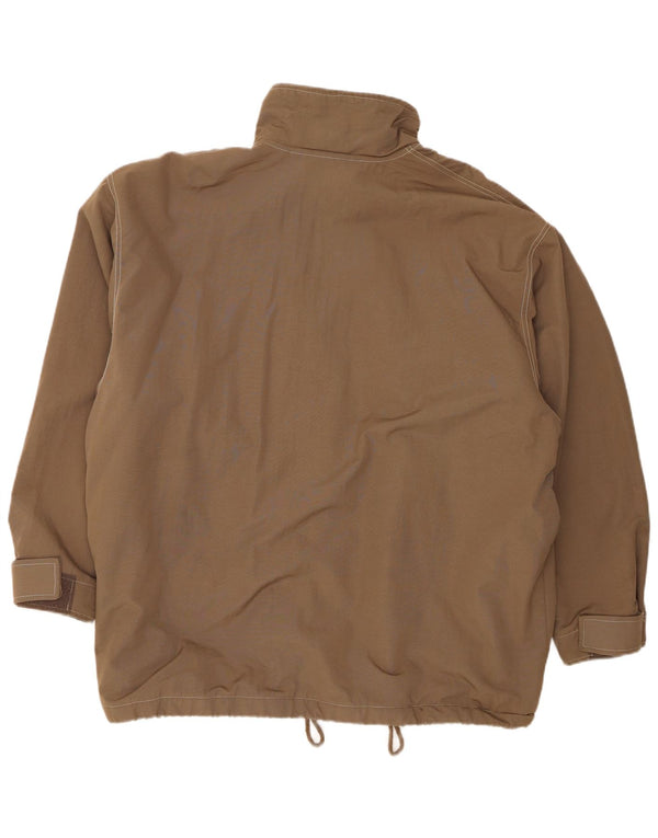 Męska kurtka wiatrówka Nike o luźnym kroju UK 45/47 XL, brązowy nylon