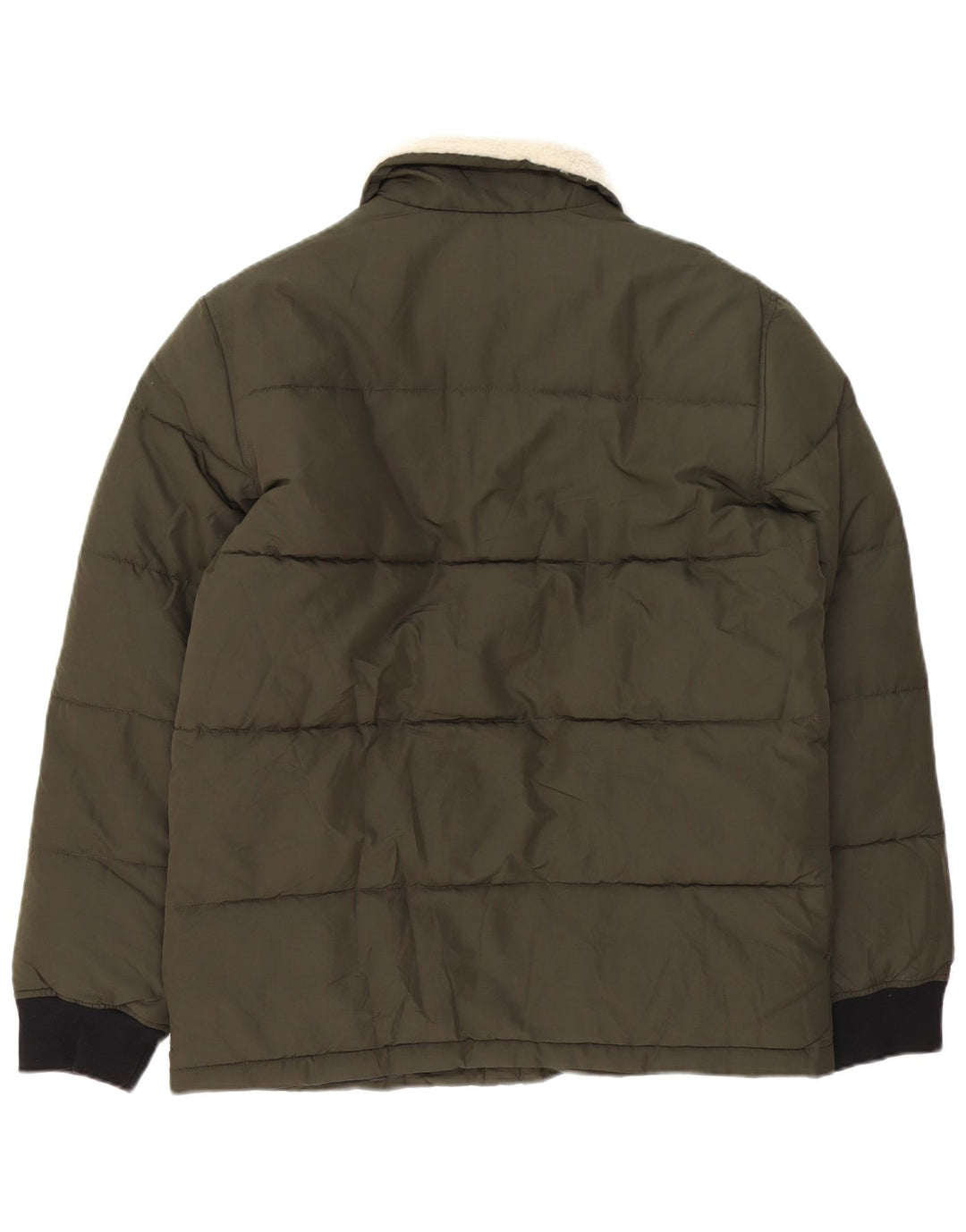 Marks & Spencer Męska ocieplana kurtka UK 38, poliester w kolorze khaki
