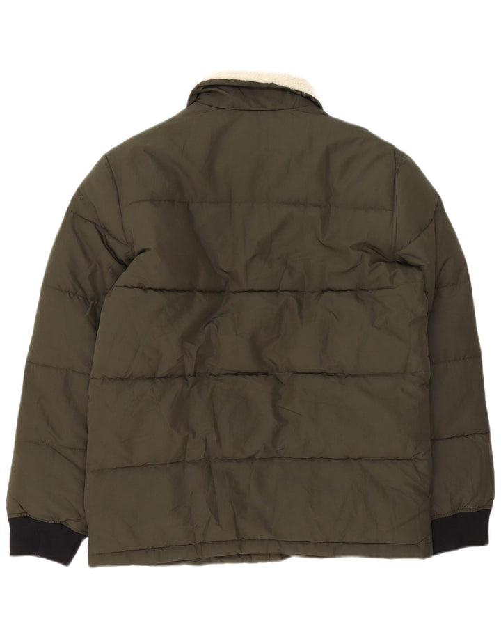 Marks & Spencer Męska ocieplana kurtka UK 38, poliester w kolorze khaki