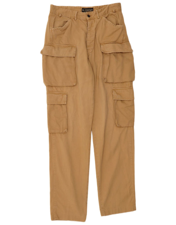Spodnie męskie OIL COMPANY IT 46 Small W30 L33 Beżowa bawełna
