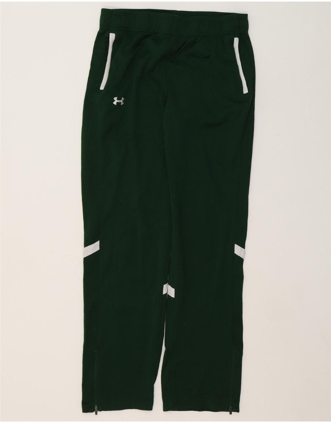 UNDER ARMOUR Mens Tracksuit Trousers Medium  Green Polyester Vintage Under Armour and Second-Hand Under Armour from Messina Hembry 