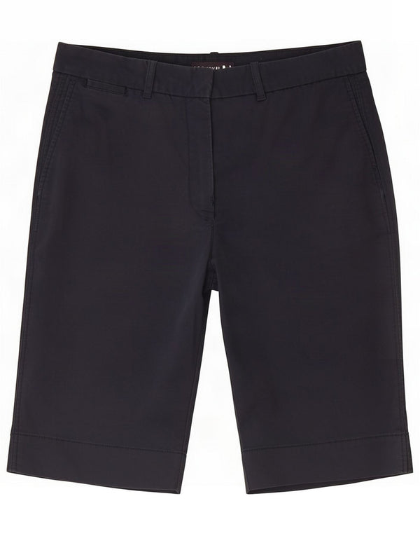 Marks & Spencer Damskie spodenki Chino z wysokim stanem UK 10 Small W28 Granatowe