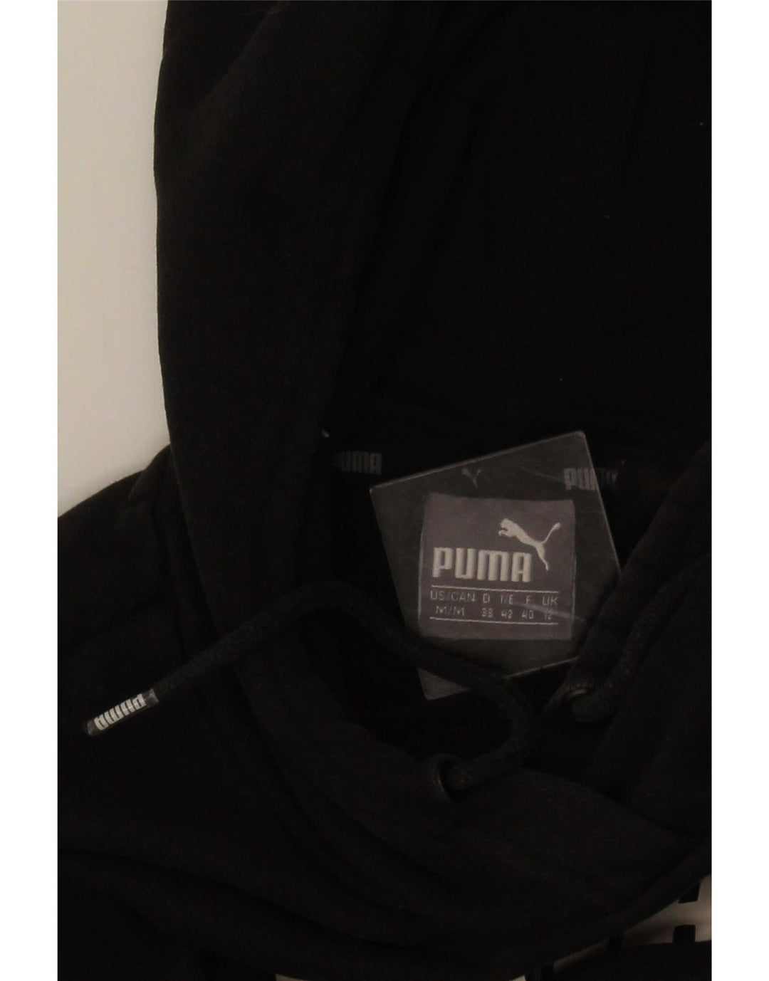 Damska bluza z kapturem Puma Graphic UK 12 Medium Black