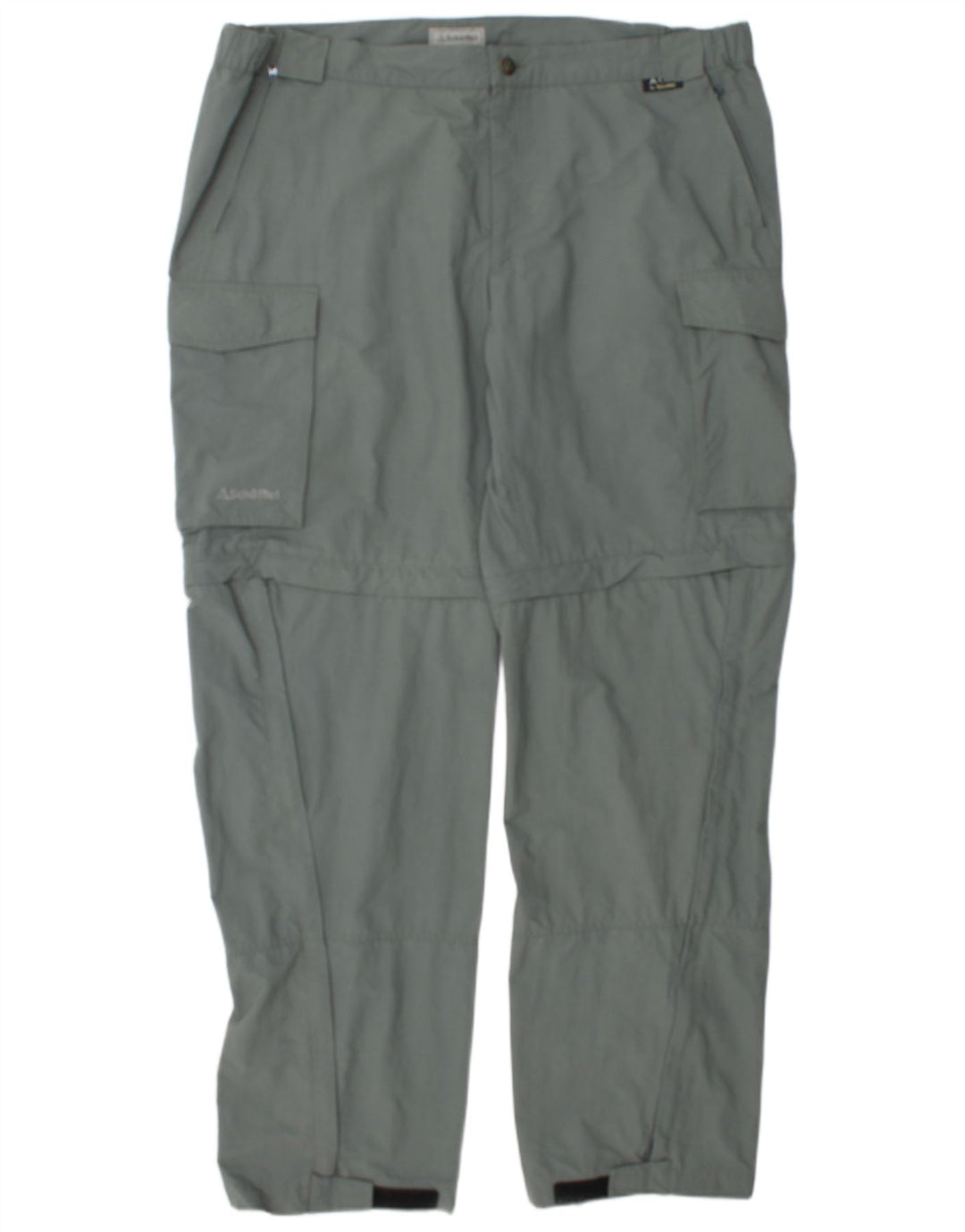 Męskie spodnie wiatrówki Schoffel Cargo W42 L34 szare