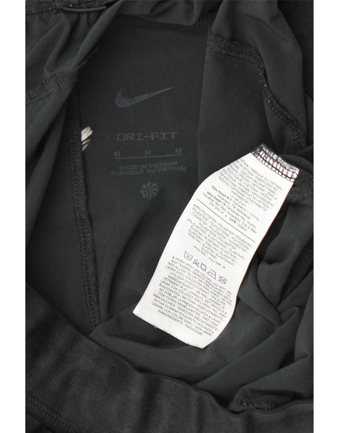 Męskie spodnie dresowe Nike Dri Fit z grafiką, średnioszare, poliestrowe