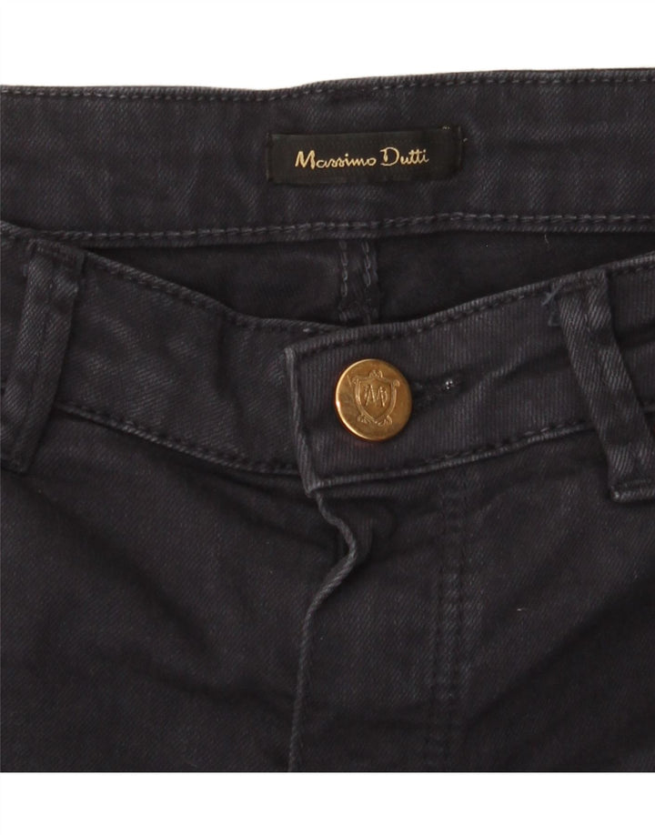 Damskie jeansy skinny Massimo Dutti W30 L31 granatowe