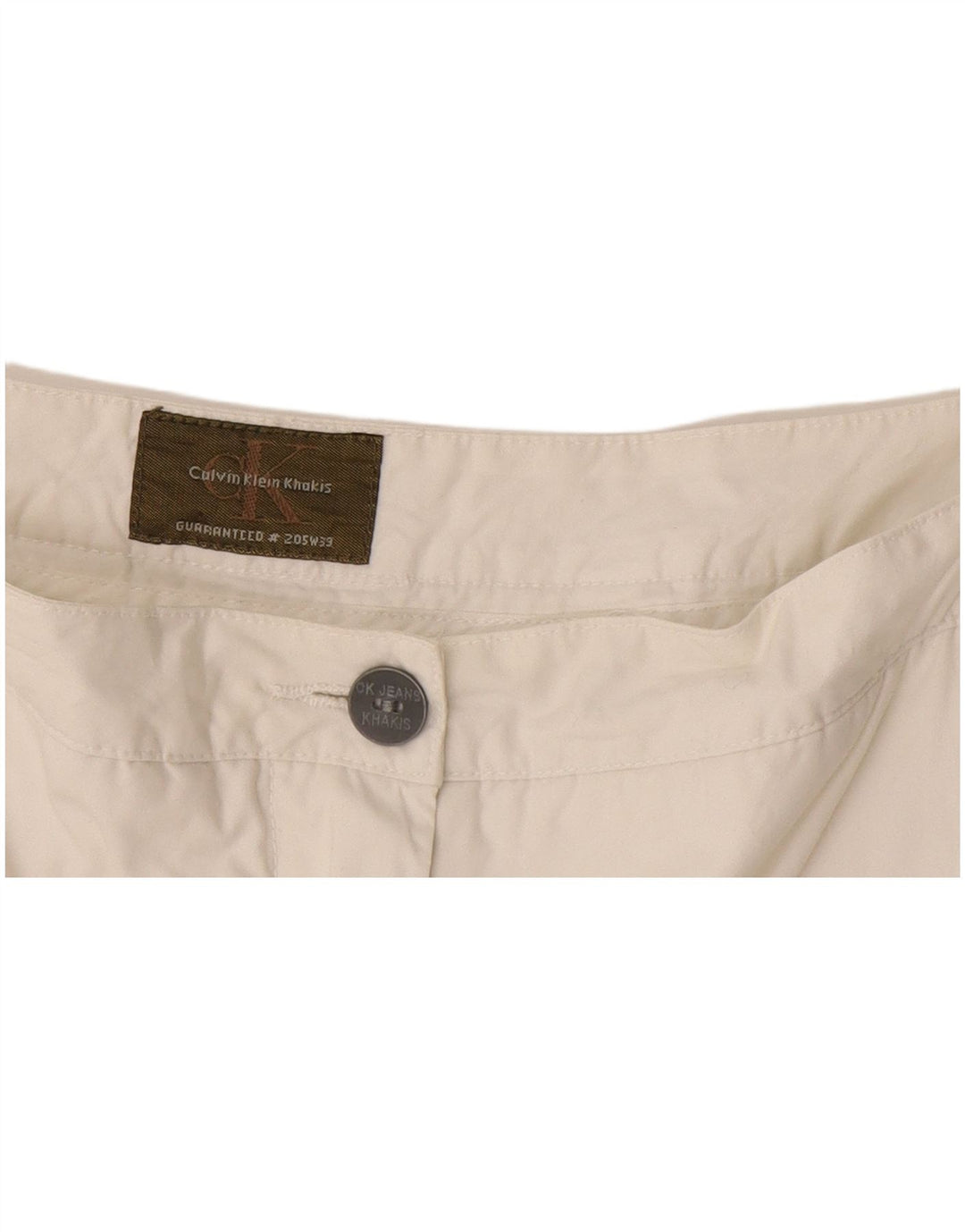 Męskie spodenki cargo Calvin Klein W30 Medium White