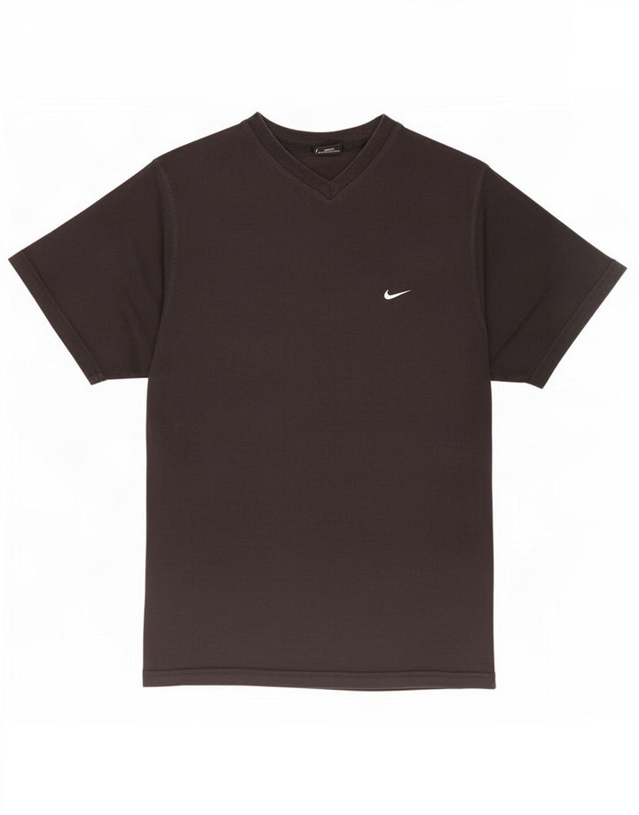 T-shirt męski Nike, średni czarny, bawełniany