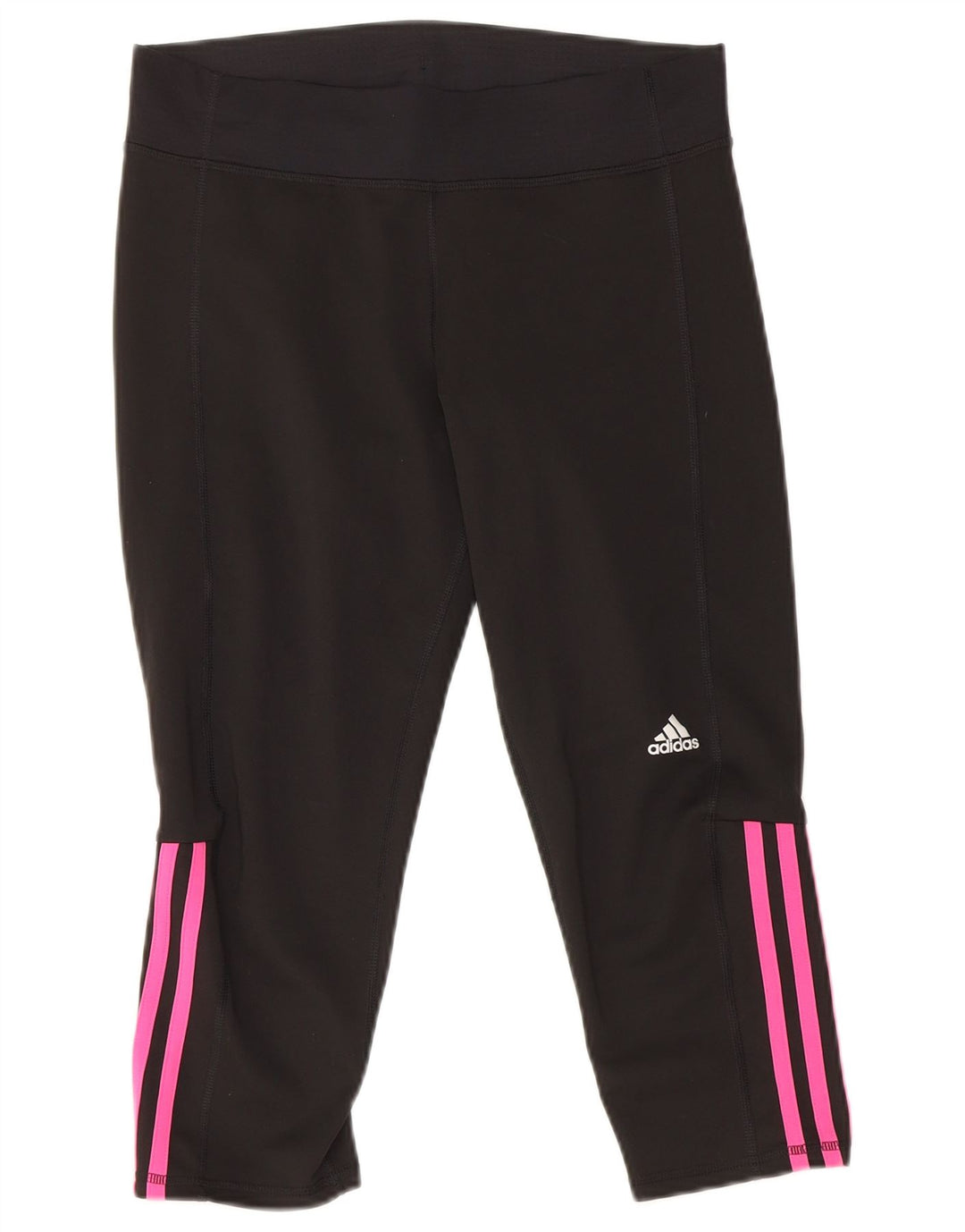 Damskie legginsy Adidas Capri UK 12/14 Średni czarny poliester