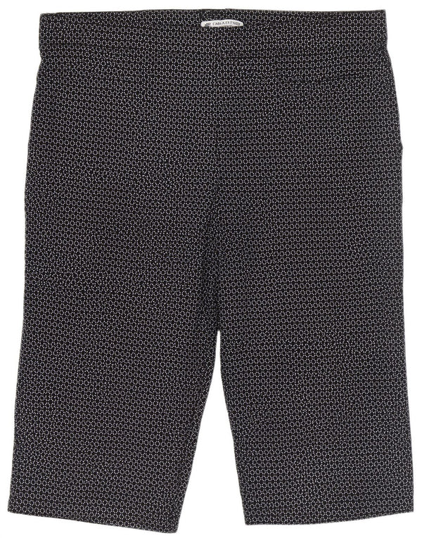 Bermudy damskie CARLA FERRONI IT 48 XL W36 Czarna geometryczna wiskoza