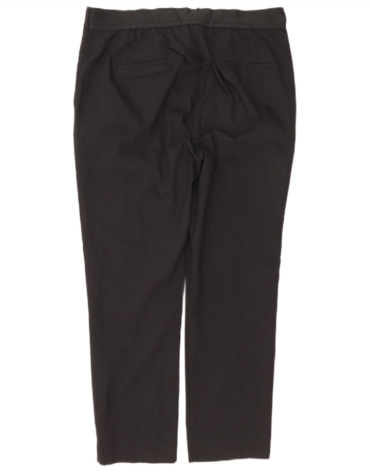 Proste spodnie damskie Zara W34 L28 czarne