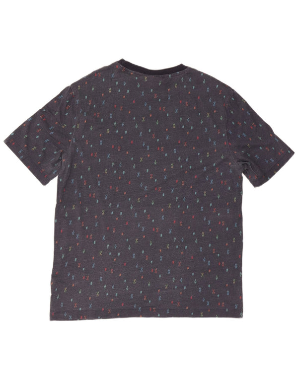 Scotch & Soda Mens Graphic T-Shirt Top XL Navy Blue Cotton