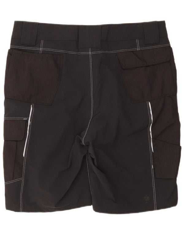 Męskie spodenki cargo Engelbert Strauss UK 44 2XL W40 Czarny poliamid