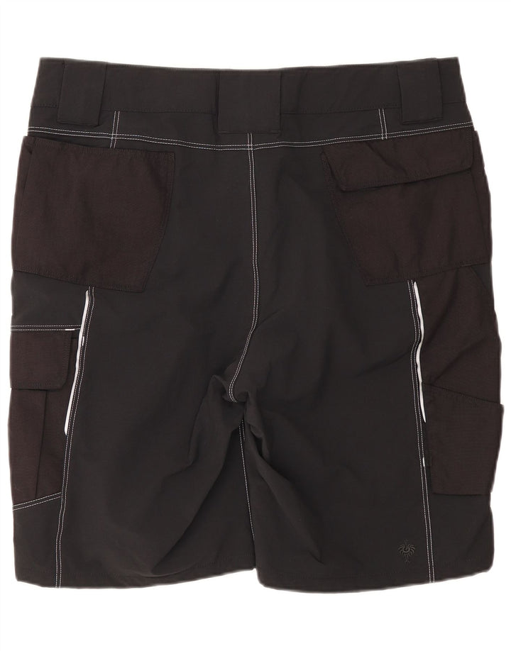 Męskie spodenki cargo Engelbert Strauss UK 44 2XL W40 Czarny poliamid