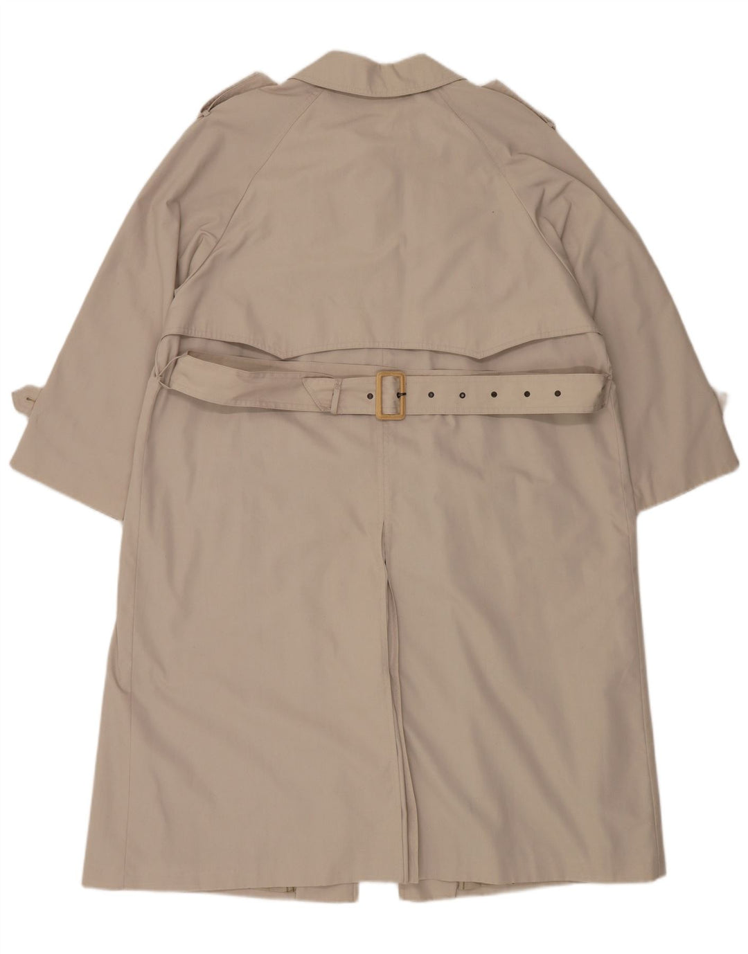 Vintage damski trencz UK 20 2XL beżowy poliester