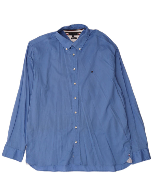 Koszula męska Tommy Hilfiger o regularnym kroju, 2XL, niebieska, bawełniana