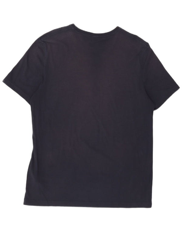 T-shirt męski Hugo Boss XL, granatowy, bawełniany