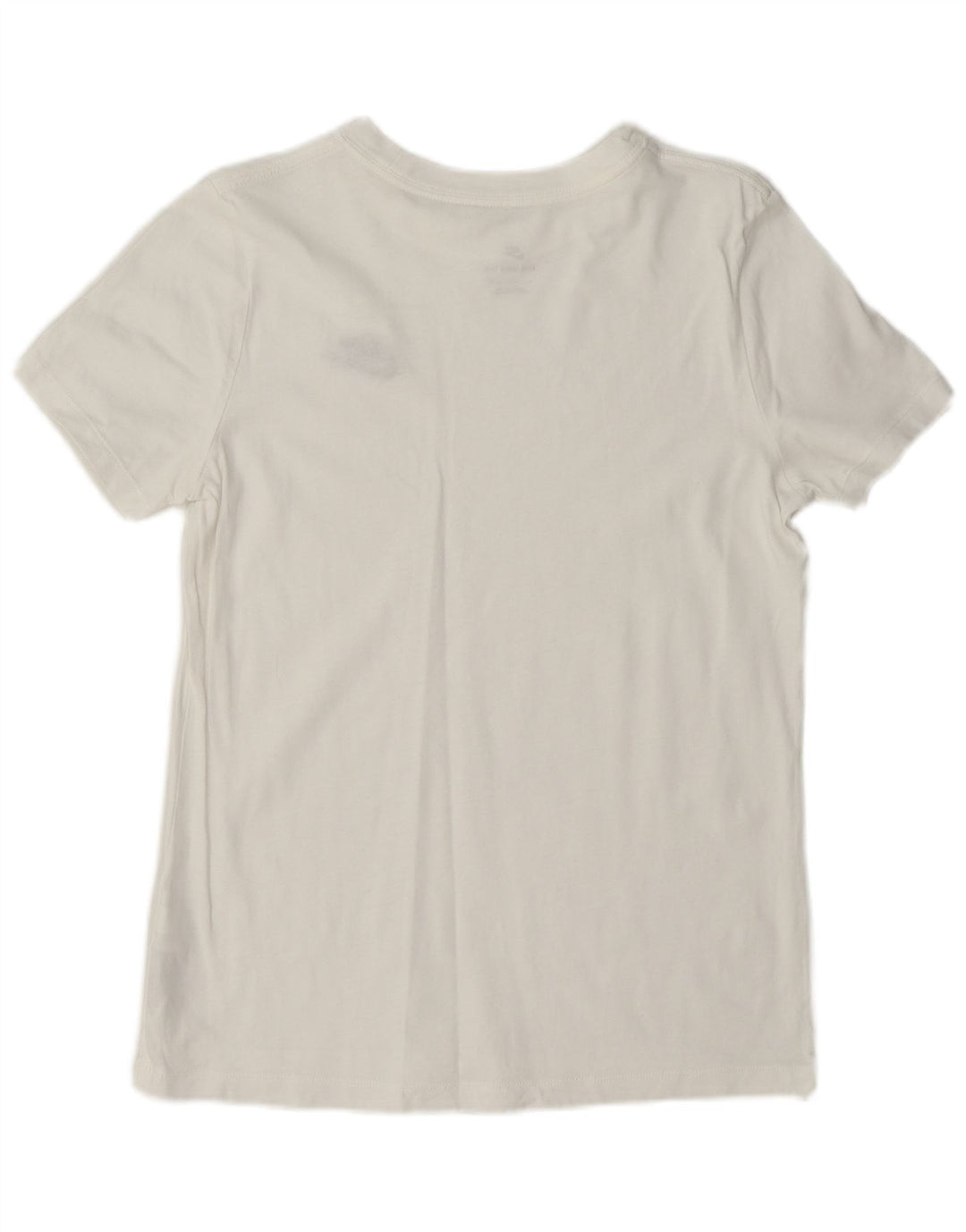 T-shirt damski Nike Top UK 10, mały, biały, bawełniany
