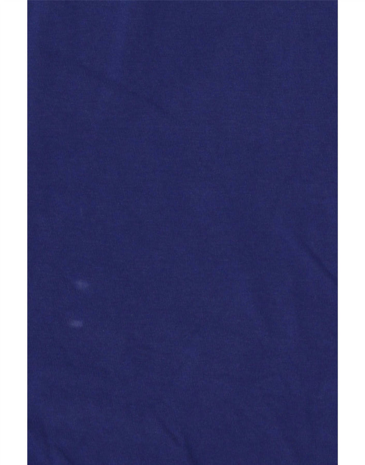 Męski T-shirt z grafiką Nike, mały, niebieski, bawełniany