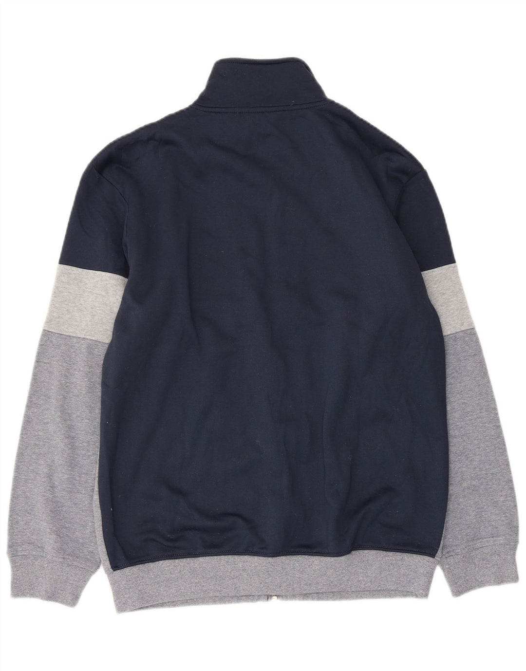 Męska kurtka dresowa Superga, duża, szara, bawełniana w bloki kolorów