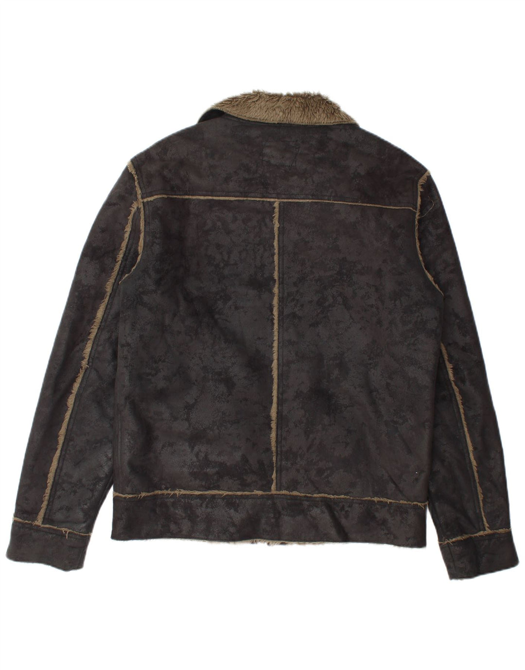 Męska kurtka Rip Curl Zip Sherpa UK 36 Small Black Tie Dye Polyester