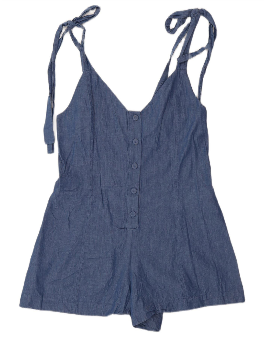 Kombinezon damski Zara UK 10 Small, niebieski, bawełniany
