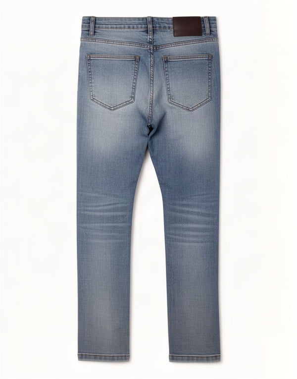 Męskie jeansy slim fit Zara EU 42 Large W32 L27 Niebieskie bawełniane