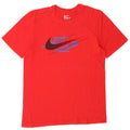 Męski T-shirt Nike Athletic Cut Graphic Top, średni czerwony
