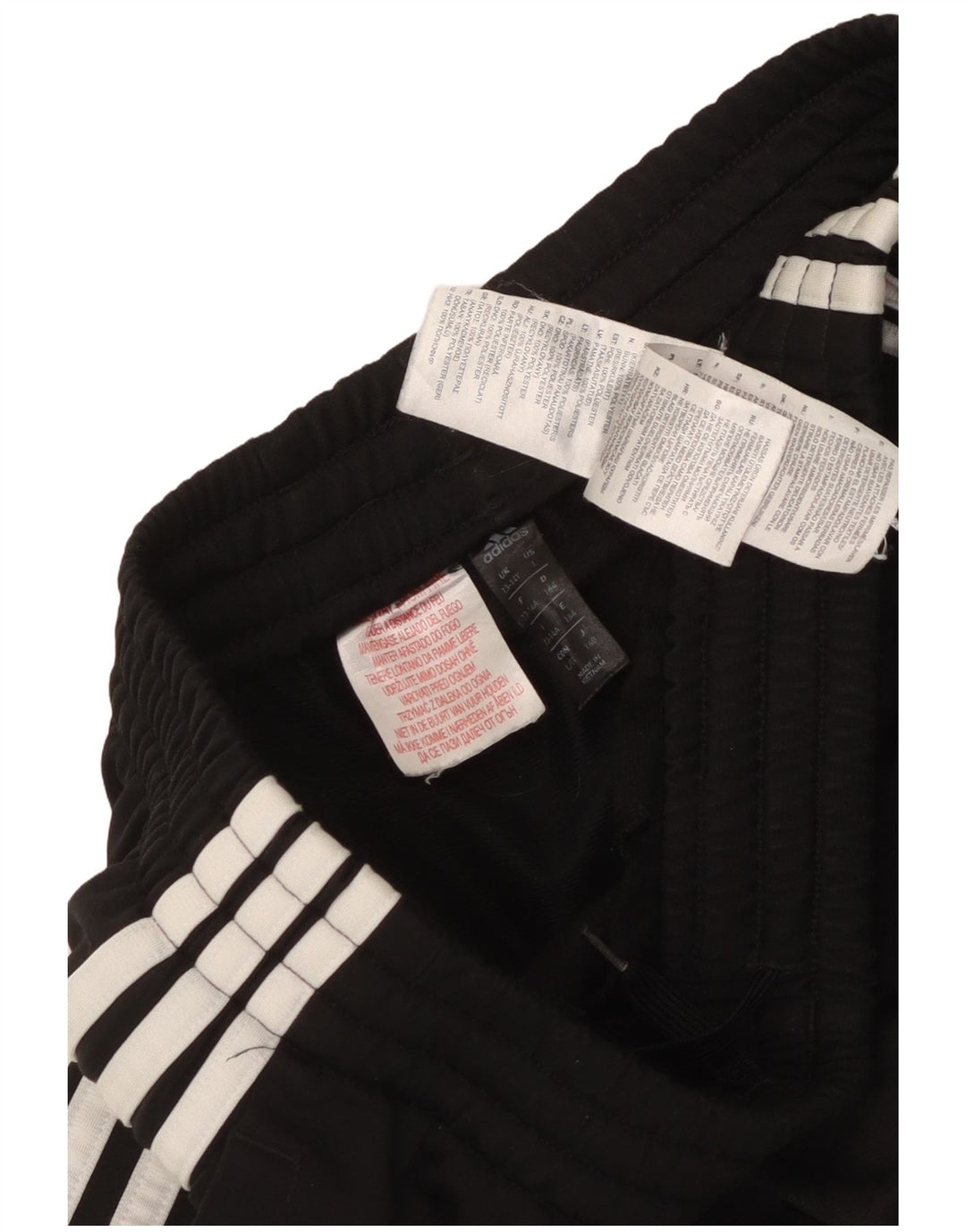 Chłopięce spodnie dresowe Adidas 13-14 lat, czarny poliester