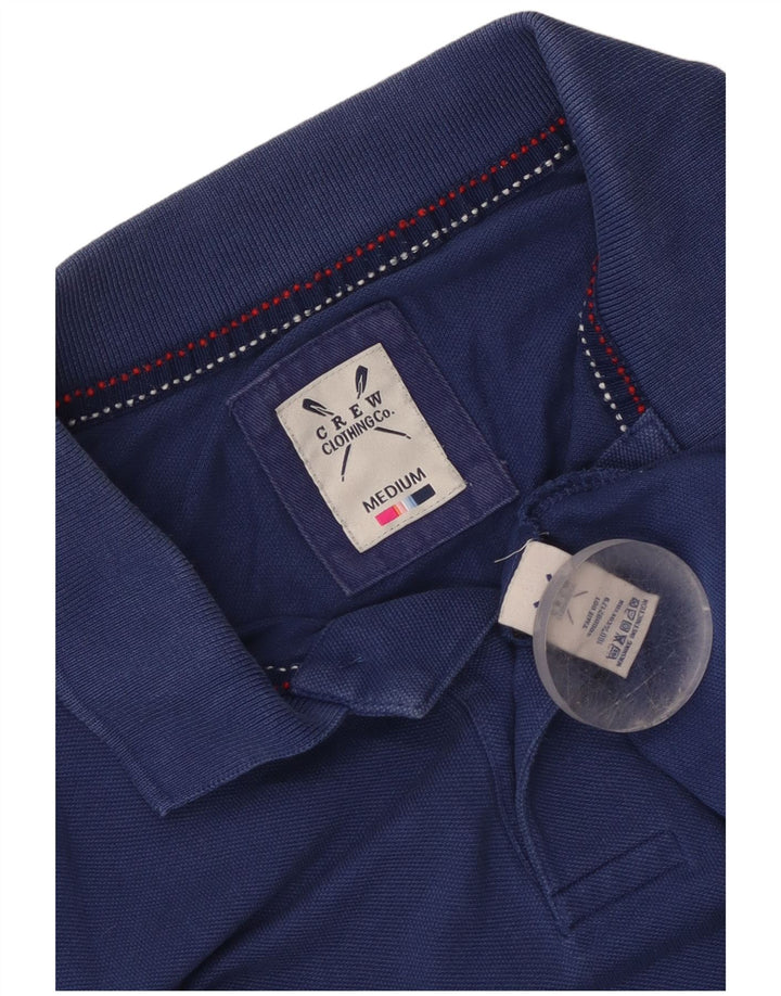Męska koszulka polo Crew Clothing Średni niebieski, bawełniany