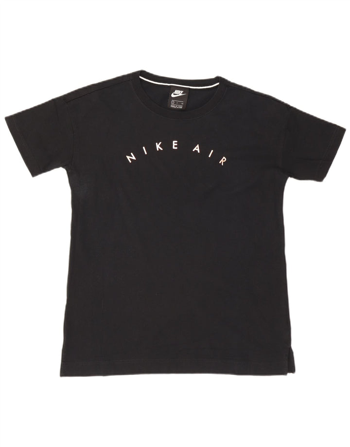 Męski T-shirt Nike Air Graphic Top, mały, czarny