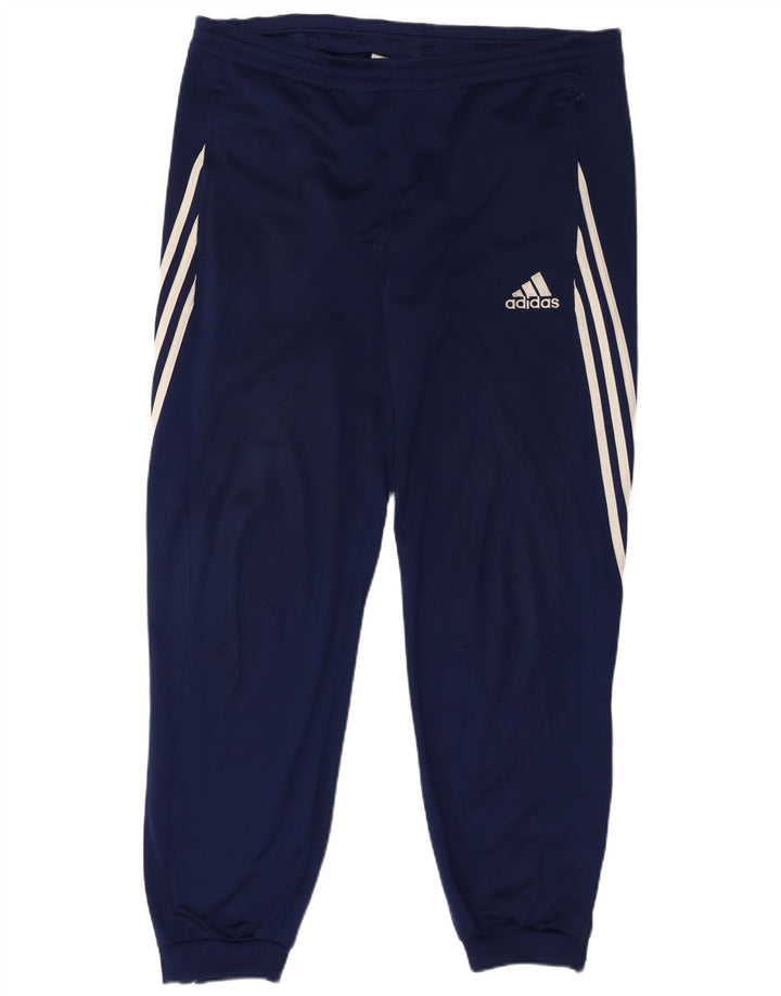 Męskie spodnie dresowe Adidas Joggers 2XL granatowe